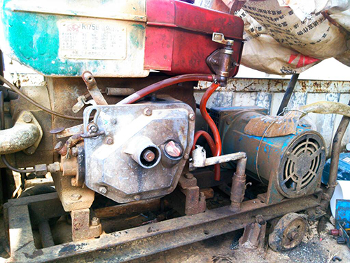 玉树单杠柴油机发电机出租